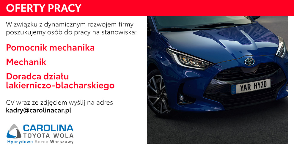 Toyota Warszawa Wola Carolina Car Company - Kariera